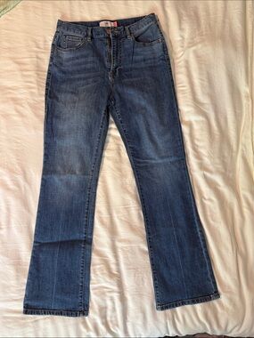 CAbi Dark Blue Flare Jeans